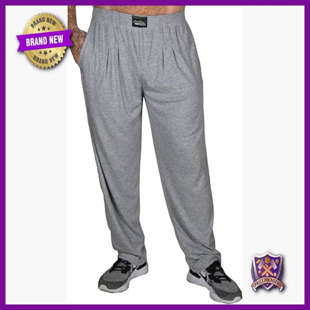 Loose Fit Sweatpants with Pockets, Polycotton Active Pants for Workout